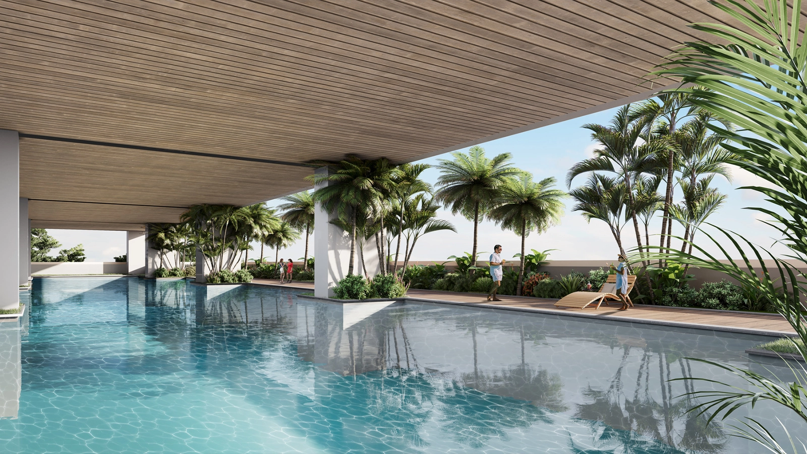 Brigade Icon Apartments in Mount Road Chennai brigade icon swimming pool